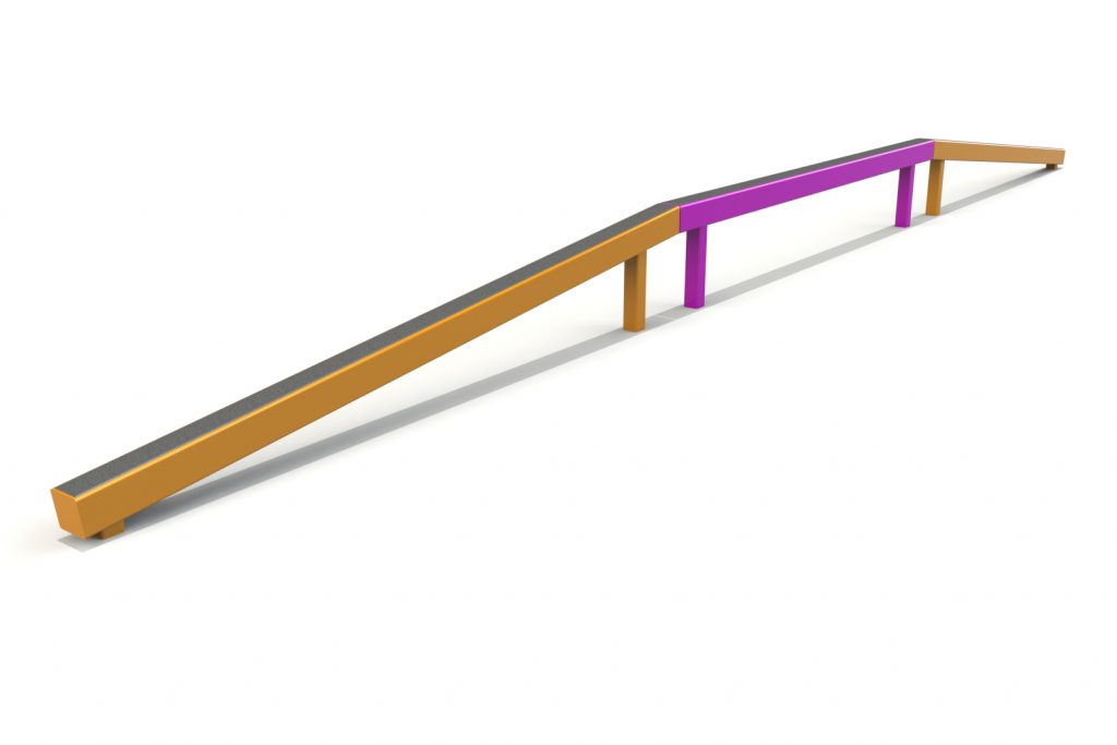 Steel Zig Zag Balance Beam A E Evans