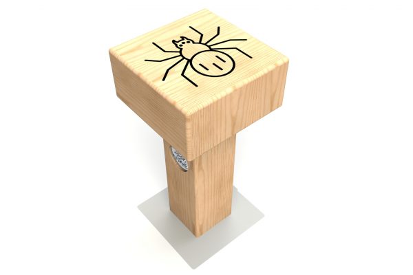 Spider Button Stool