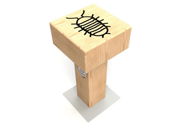 Woodlouse Button Stool