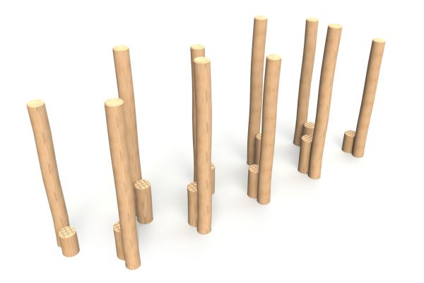 Peeled Stilts