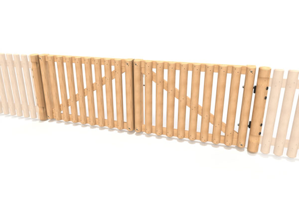 Palisade Maintenance Gate