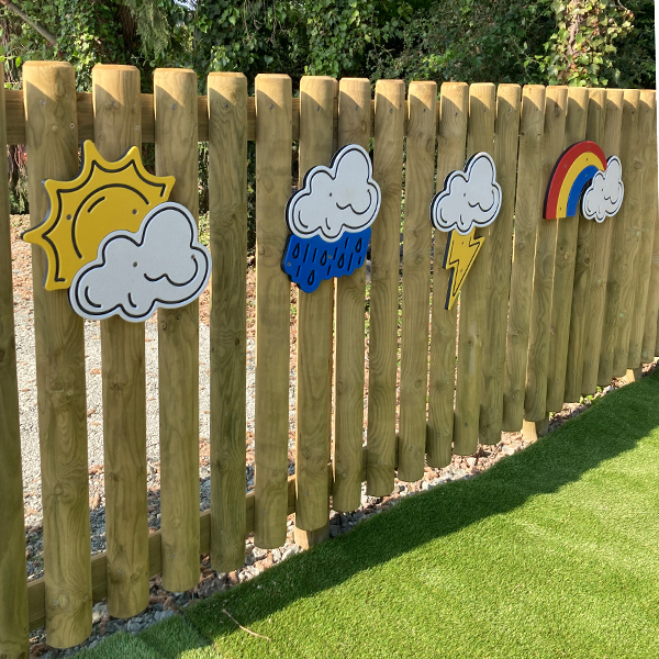 Timber Play Fencing