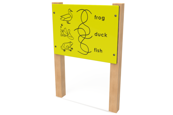Frog, Duck, Fish Play Panel