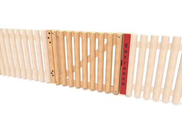 Self Closing Palisade Gate