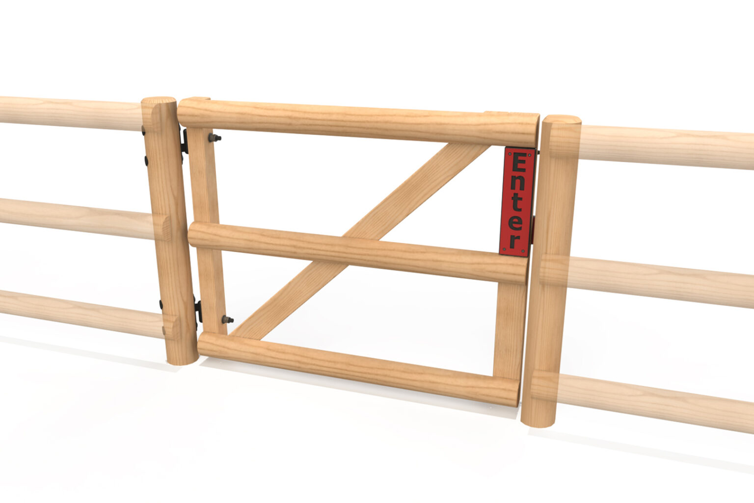 Post and 3 Rail Fencing - A E Evans