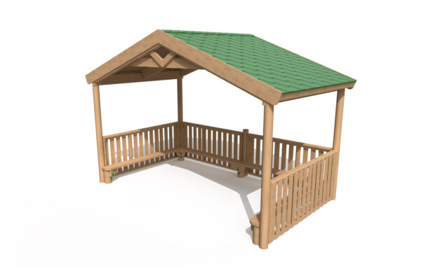 2.4m Apex Shelter Felt Roof