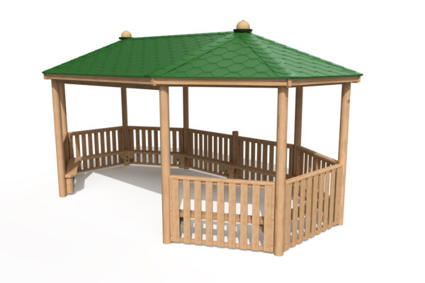 3x6m Hex Shelter Felt Roof