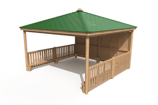 Bespoke Square Shelter Felt Roof