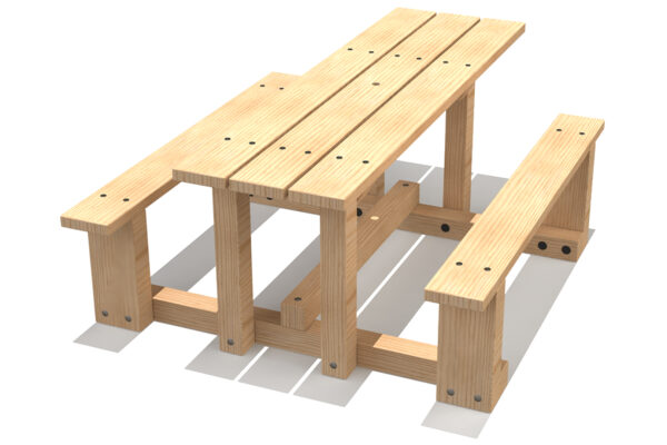 Inclusive Frankton Picnic Bench