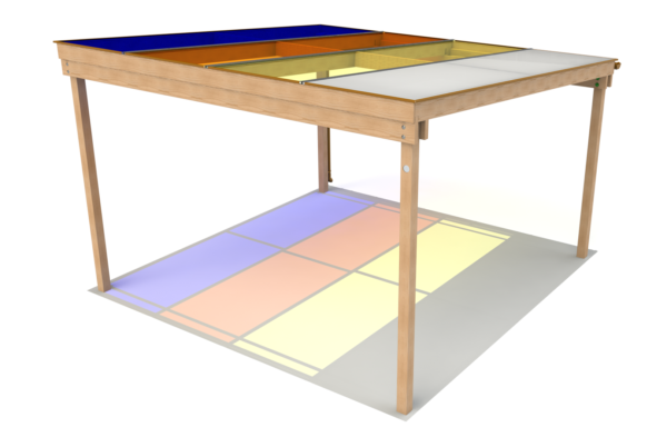 Polycarbonate Shelter Colour Options