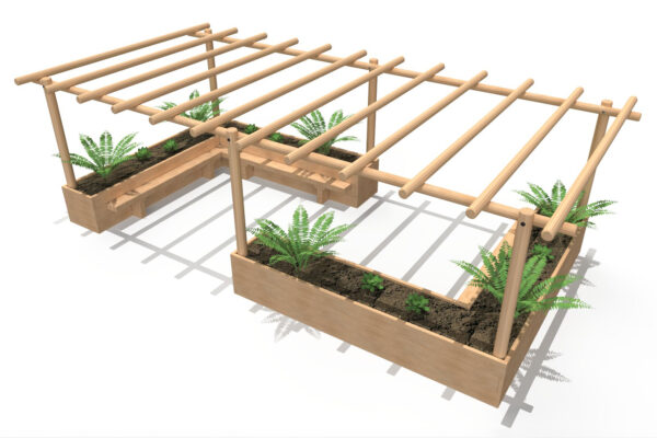 Planter Pergola